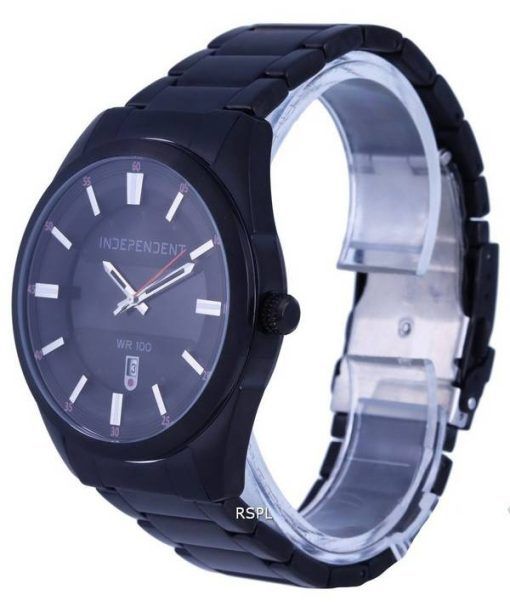 Independent Stainless Steel Black Dial Quartz IB5-349-51.G 100M Mens Watch