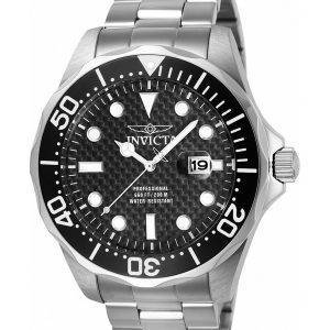 Invicta Pro Diver Black Dial Quartz Diver's 12562 200M Men's Watch