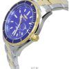 Invicta Pro Diver Master Of The Oceans Blue Dial Quartz 35597 100M Mens Watch