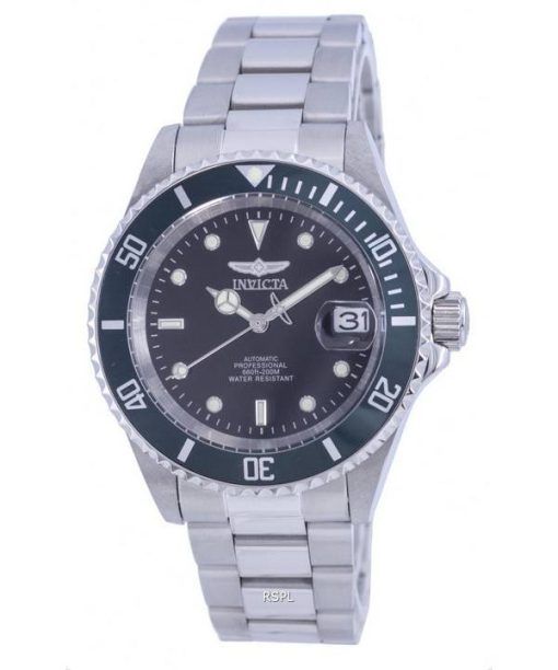 Invicta Pro Diver Stainless Steel Black Dial Automatic INV35693 200M Mens Watch