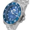 Invicta Pro Diver Stainless Steel Blue Dial Automatic Divers 36972 200M Mens Watch