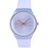 Lacoste Valencia Silicon White Dial Quartz LA-2000838.G Womens Watch