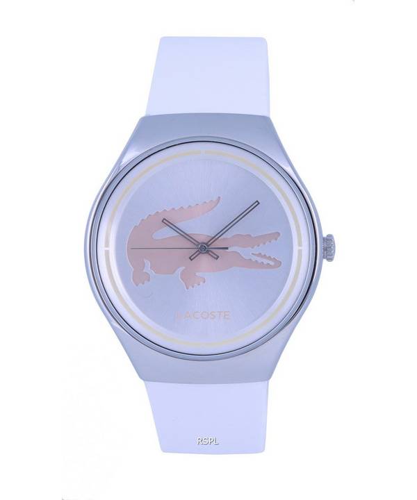 Lacoste Valencia Silicon White Dial Quartz LA-2000838.G Womens Watch