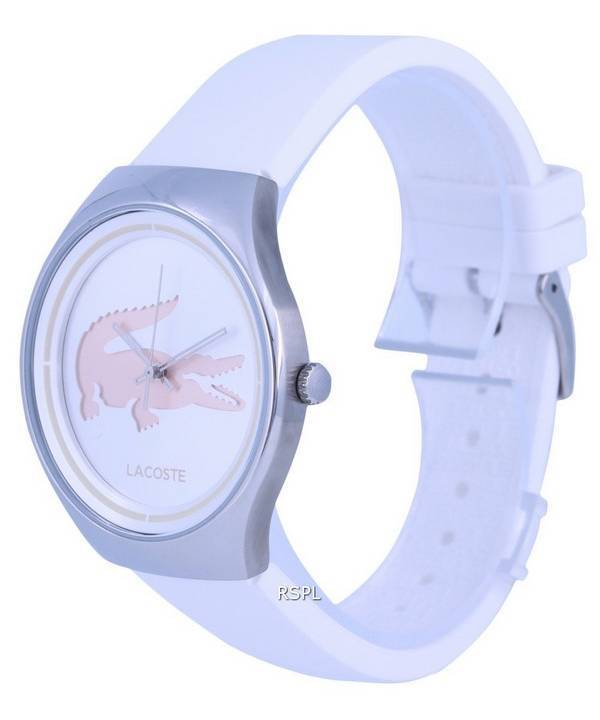 Lacoste Valencia Silicon White Dial Quartz LA-2000838.G Womens Watch