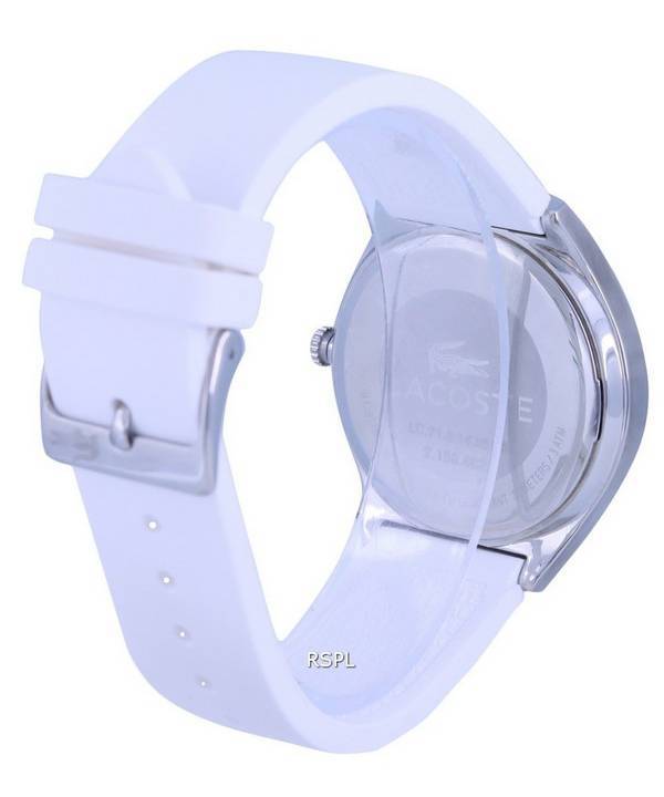 Lacoste Valencia Silicon White Dial Quartz LA-2000838.G Womens Watch