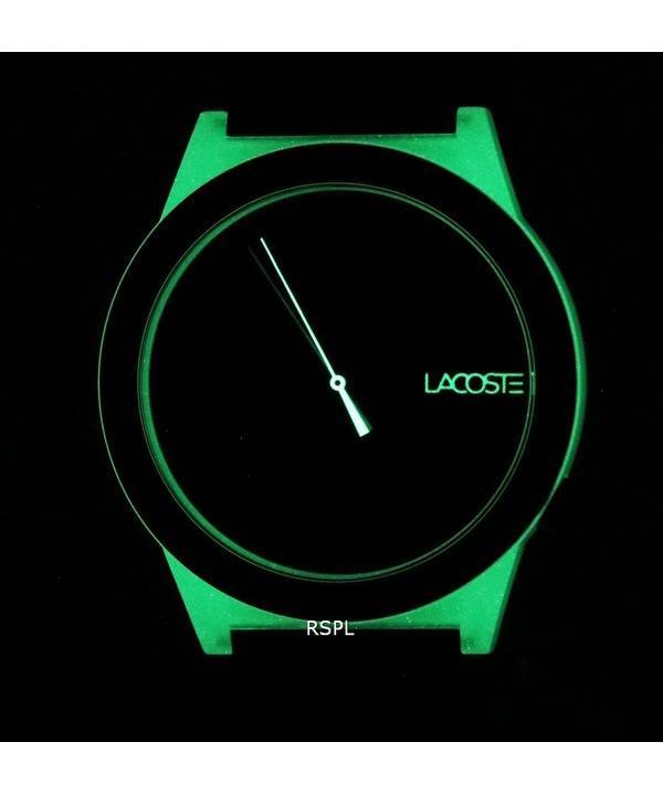 Lacoste Motion Silicon Black Dial Quartz LA-2010937.G Mens Watch
