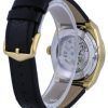 Fossil Everett Skeleton Leather Black Dial Automatic ME3208 Mens Watch