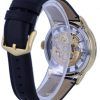 Fossil Townsman Leather Skeleton Dial Automatic ME3210 Mens Watch