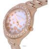 Michael Kors Liliane Crystal Accents Mother Of Pearl Dial Quartz MK4597 Womens Watch