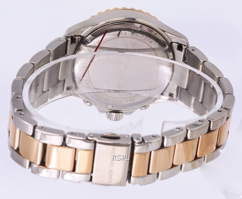 Michael Kors Everest Chronograph White Dial Quartz MK7214 Womens Watch