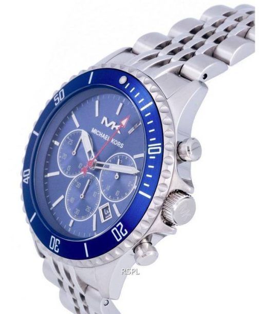 Michael Kors Bayville Chronograph Blue Dial Quartz MK8896 Mens Watch