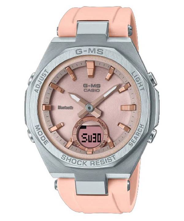 Casio Baby-G G-Ms Lineup Bluetooth Analog Digital Solar MSG-B100-4A MSGB100-4 100M Womens Watch