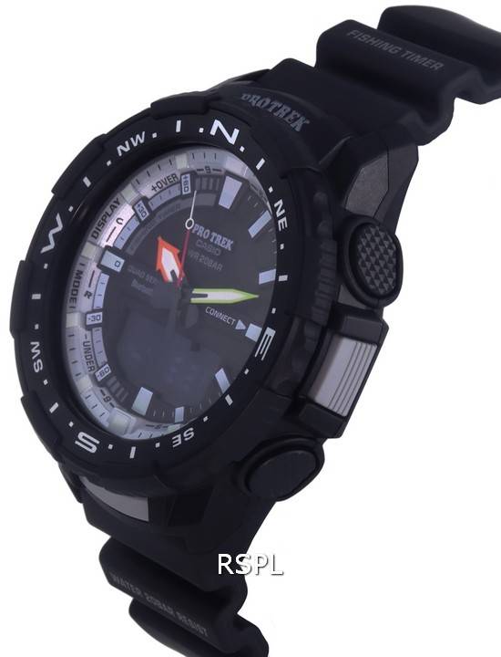 Casio Protrek Night Fishing Edition Analog Digital Quartz PRT-B70BE-1 PRTB70BE-1 200M Mens Watch