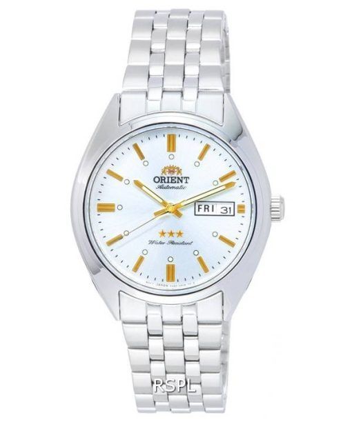 Orient Deneb Tri Star White Dial Automatic RA-AB0E10S19A Men's Watch