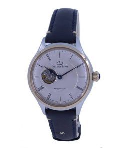 Orient Star Open Heart Grey Dial Leather Automatic RE-ND0011N00B Womens Watch