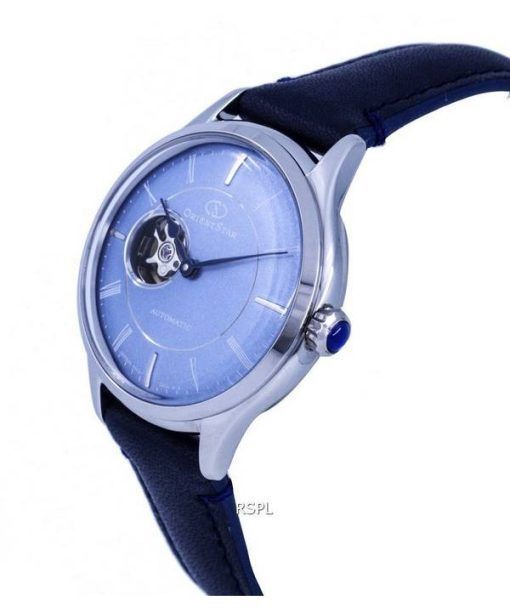 Orient Star Open Heart Analog Blue Dial Automatic RE-ND0012L00B Womens Watch