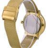 Skagen Freja Gold Tone Stainless Steel Mesh Quartz SKW1148 With Gift Set Womens Watch