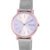 Skagen Signatur Stainless Steel Mesh Silver Dial Quartz SKW2997 Womens Watch