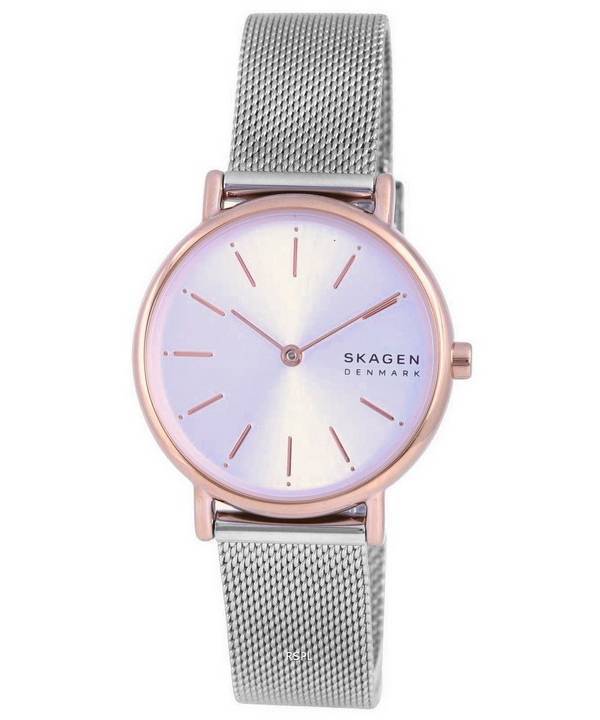 Skagen Signatur Stainless Steel Mesh Silver Dial Quartz SKW2997 Womens Watch
