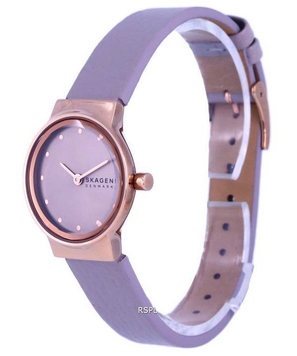 Skagen Freja Lille Leather Grey Dial Quartz SKW3005 Womens Watch