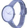 Skagen Gitte Stainless Steel Mesh White Dial Quartz SKW3016 Womens Watch