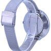 Skagen Gitte Stainless Steel Mesh White Dial Quartz SKW3016 Womens Watch