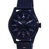 Seiko 5 Sports Flieger Stainless Steel Mesh Black Dial Automatic SRPH25K1 100M Mens Watch