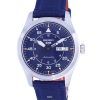 Seiko 5 Sports Flieger Nylon Blue Dial Automatic SRPH31K1 100M Mens watch