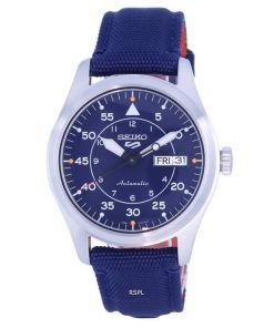 Seiko 5 Sports Flieger Nylon Blue Dial Automatic SRPH31K1 100M Mens watch