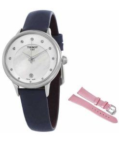 Tissot T-Lady Odaci-T Diamond Accents White Mother Of Pearl Dial Quartz T133.210.16.116.00 T1332101611600 Women's Watch