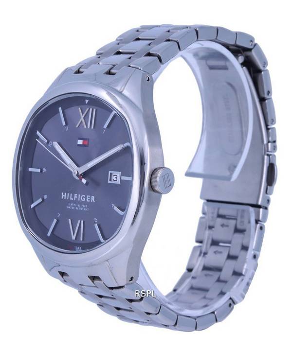 Tommy Hilfiger Clark Stainless Steel Grey Dial Quartz TH-1710363.G Mens Watch