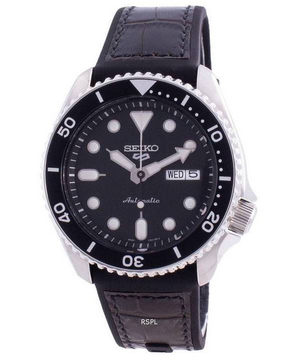 Refurbished Seiko 5 Sports Black Dial Automatic SRPD55K2 100M Men's Watch