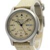 Refurbished Seiko 5 Military Beige Dial Automatic SNK803 SNK803K2 SNK803K Men's Watch
