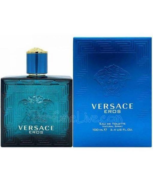 Versace Eros Eau De Toilette Spray 100 ML For Men (8011003809219)