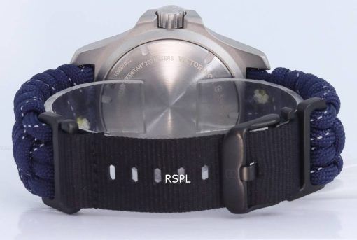 Victorinox I.N.O.X. Nylon Blue Dial Divers Quartz 241843 200M Mens Watch