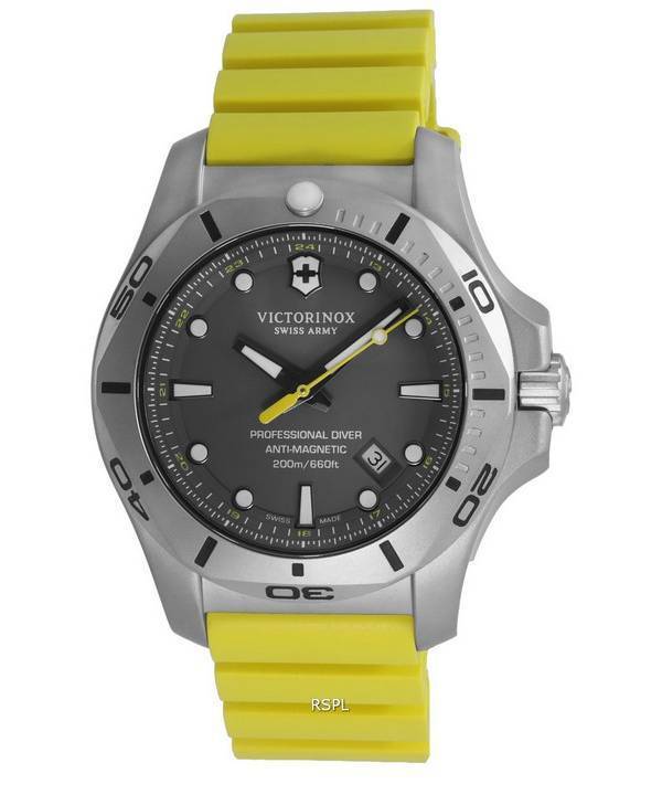 Victorinox Swiss Army I.N.O.X Professional Diver Quartz 241844 200M Mens Watch