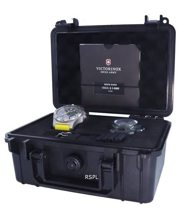 Victorinox Swiss Army I.N.O.X Professional Diver Quartz 241844 200M Mens Watch