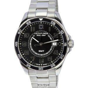 Victorinox Fieldforce Classic GMT Black Dial Quartz 241930 100M Men's Watch
