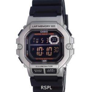 Casio Sports Gear Digital Dial Quartz WS-1400H-1B WS1400H-1B 100M Mens Watch