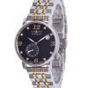 Zeppelin Luna Crystal Accents Black Dial Quartz 7633M-2 SET 7633M2 SET Womens Watch With Extra Strap