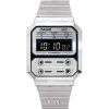 Casio Vintage Digital Stainless Steel Quartz A100WE-7B A100WE-7B Unisex Watch