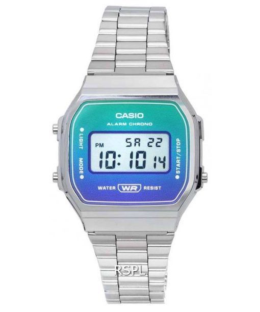 Casio Vintage Digital Stainless Steel Quartz A168WER-2A A168WER-2 Unisex Watch