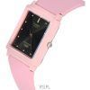 Casio Analog Pink Resin Strap Black Dial Quartz MQ-38UC-4A MQ38UC-4A Women's Watch