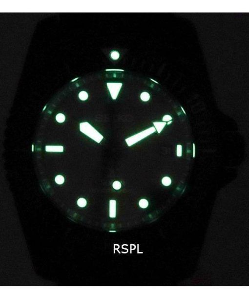 Seiko Prospex Black Series Night Vision Solar Diver's SNE587 SNE587P1 SNE587P 200M Men's Watch