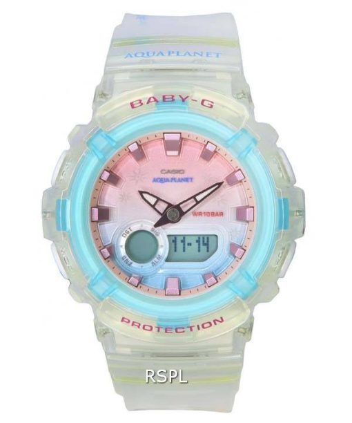 Casio Baby-G Aquaplanet Analog Digital Quartz BGA-280AP-7A BGA280AP-7 100M Women's Watch