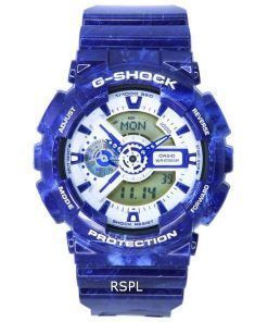 Casio G-Shock Porcelain Analog Digital Quartz GA-110BWP-2A GA110BWP-2 200M Men's Watch