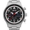 AVI-8 Hawker Hurricane Carey Dual Time Rangoon Black Dial Quartz AV-4088-11 Mens Watch