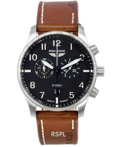 Iron Annie D-Aqui Chronograph Black Dial Quartz 56862 Mens Watch