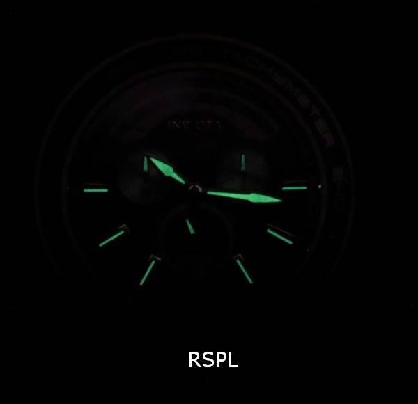 Invicta Sea Vulture Black Silicone Black Dial Quartz 35025 100M Men's Watch