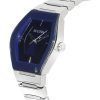 Bulova Gemini Futuro Stainless Steel Bracelet Blue Dial Quartz 96L293 Women's Watch